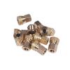 TUXING Universal 1/8 BSPP Male to 8MM Female Quick-Disconnect Connector Brass Adapter (1/8 BSPP Male to 8mm Female) view 3