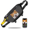 Divoom Sling Bag with LED Display, Crossbody Waterproof Shoulder Chest Backpack Cycling Travel Daypack for Men Women view 1