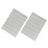 2 Pieces EVA Surfboard Traction Pads Surf Deck Grip Anti Slip Traction Pads for Kiteboard Bodyboard Longboard (Color : Sky Blue) view 2