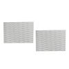 2 Pieces EVA Surfboard Traction Pads Surf Deck Grip Anti Slip Traction Pads for Kiteboard Bodyboard Longboard (Color : Sky Blue) view 3