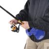 Chestnut-YX Fishing Fighting Waist Belt Thicken Sponge Padded Fishing Belly Top Adjustable Waist Fighting Belt Rod Holder Offshore Tackle Boat Fishing Rod Holder Professional Fishermen Belt Pad view 4