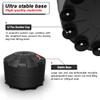 LEKRO Punching Bag 70" with Boxing Gloves, Heavy Boxing Bag with Stand for Adult Teens, Kickboxing Bag for MMA Muay Thai Fitness (Black red) view 3