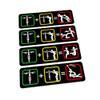 Wukong Direct Bike Bicycle Stickers Dont Touch My Bike Novelty Reflective Sticker Decals, 8 Stickers view 1