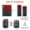 ETGLCOZY Flannel Double Sleeping Bag for Adults Kids, Lightweight Windproof with Compression Sack for 2 Person Camping Hiking Backpacking Tent Festivals Road Trips Emergencies Backyard Sleepovers view 2