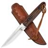 AUBEY Fixed Blade Hunting Knife Full Tang with Leather Sheath for Men, D2 Blade Outdoor Survival Camping Knife, G10 Handle view 1