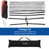 Anbt 12' x 9' Sports Barrier Net Practice Net for Lacrosse, Baseball, Basketball, Soccer, Field Hockey and Softball Practice Barrier, Portable Hitting Net with Carry Bag view 4