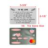 DEGASKEN Valentines Day Gifts for Men Him, To My Love Wallet Card, I Love You Gifts for Him Her, I Cant Say I Love You Enough So This Is Your Reminder, Anniverary Gifts for Men Husband view 2