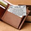 DEGASKEN Valentines Day Gifts for Men Him, To My Love Wallet Card, I Love You Gifts for Him Her, I Cant Say I Love You Enough So This Is Your Reminder, Anniverary Gifts for Men Husband view 3