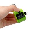 Bettomshin 1Pcs Plastic Handheld Tally Counter 4-Digit Number Count Clicker Counter, Mechanical Palm Clicker Counter Pitch Counter for Sport/Stadium/Coach/Fishing/Golf and Other Event (Green) view 3