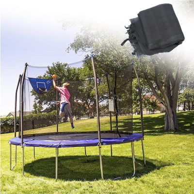 LJHSS Trampoline Net,Round Trampoline Enclosure Net,Trampoline Replacement Safety Enclosure Net,for Outdoor Trampoline Accessories