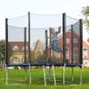 LJHSS Trampoline Net,Round Trampoline Enclosure Net,Trampoline Replacement Safety Enclosure Net,for Outdoor Trampoline Accessories view 4