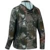 BASSDASH UPF 50+ Mens Hunting Shirts with Mask Long Sleeve Camo Fishing Hoodie view 4