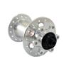 JOY INDUSTRIAL NOVATEC D791SB + D792SB MTB 28 Hole Disc Hubs w/Skewers,1 Pair, Silver, NA2357 view 4
