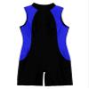 Alvivi Women's One Piece Front Zipper Swimsuits Boyleg Sports Diving Swimwear Romper Bodysuit Royal Blue 3X-Large view 4