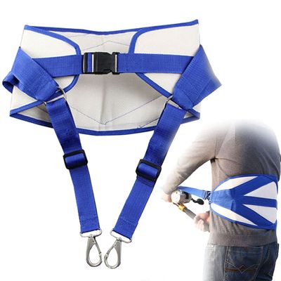 Chestnut-YX Fishing Waist Support Harness,Adjustable Fishing Waist Belt Offshore Stand Up Fish Fighting Rod Holder Belt Distribute Load Sea Fishing Rod Holder Waist Support Tackle Equipment
