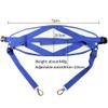 Chestnut-YX Fishing Waist Support Harness,Adjustable Fishing Waist Belt Offshore Stand Up Fish Fighting Rod Holder Belt Distribute Load Sea Fishing Rod Holder Waist Support Tackle Equipment view 3
