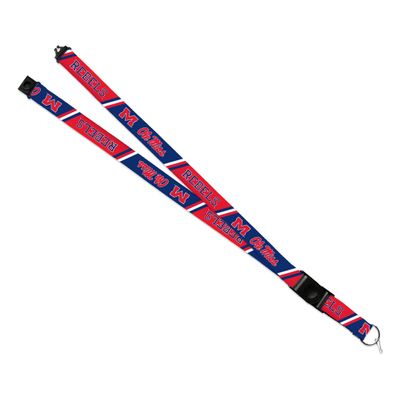 Rico Industries NCAA Mississippi Ole Miss Rebels Safety Breakaway Lanyard Large