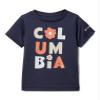 Columbia Youth Girls Mirror Creek Short Sleeve Graphic Shirt, Nocturnal Flowery Type, X-Large view 3