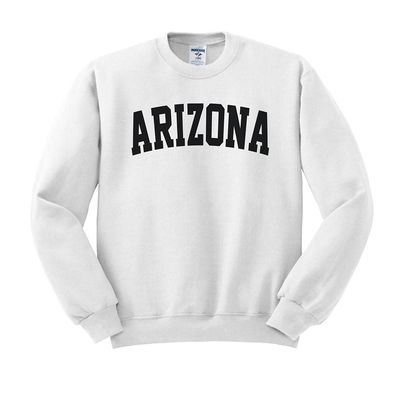 Arizona (USA) Sweatshirt Unisex Medium White
