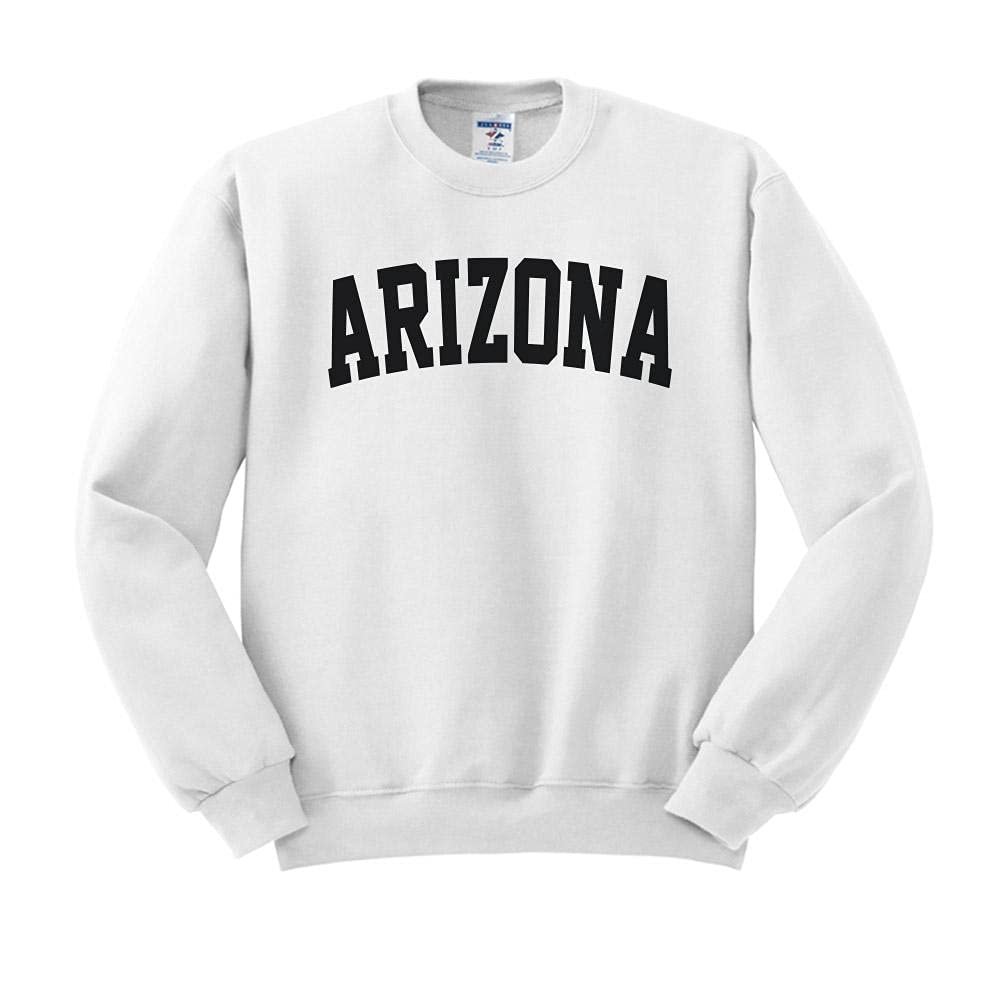 Arizona (USA) Sweatshirt Unisex Medium White