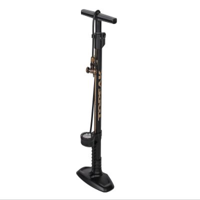 Topeak JoeBlow Tubi 2Stage Bike Pump High-Pressure & High-Volume Floor Pump with TubiHead for Tubeless & Standard Tires, Dual-Scale Gauge, Long Hose, Durable Steel & Aluminum Construction