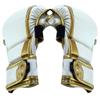 Ultimate - Elite Sparring Gloves White Gold - Boxing MMA Muay Thai Training (S/M) view 3