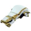 Ultimate - Elite Sparring Gloves White Gold - Boxing MMA Muay Thai Training (S/M) view 4
