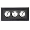 Personalized Hat Clip Golf Ball Marker Set~3 Finishes~9Engraving Styles (White-Female Golfer) view 1