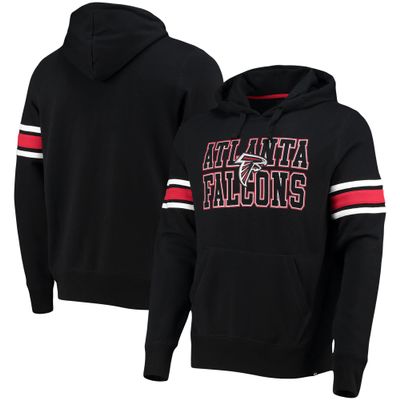 47 Men's Black Atlanta Falcons Double Block Pullover Hoodie