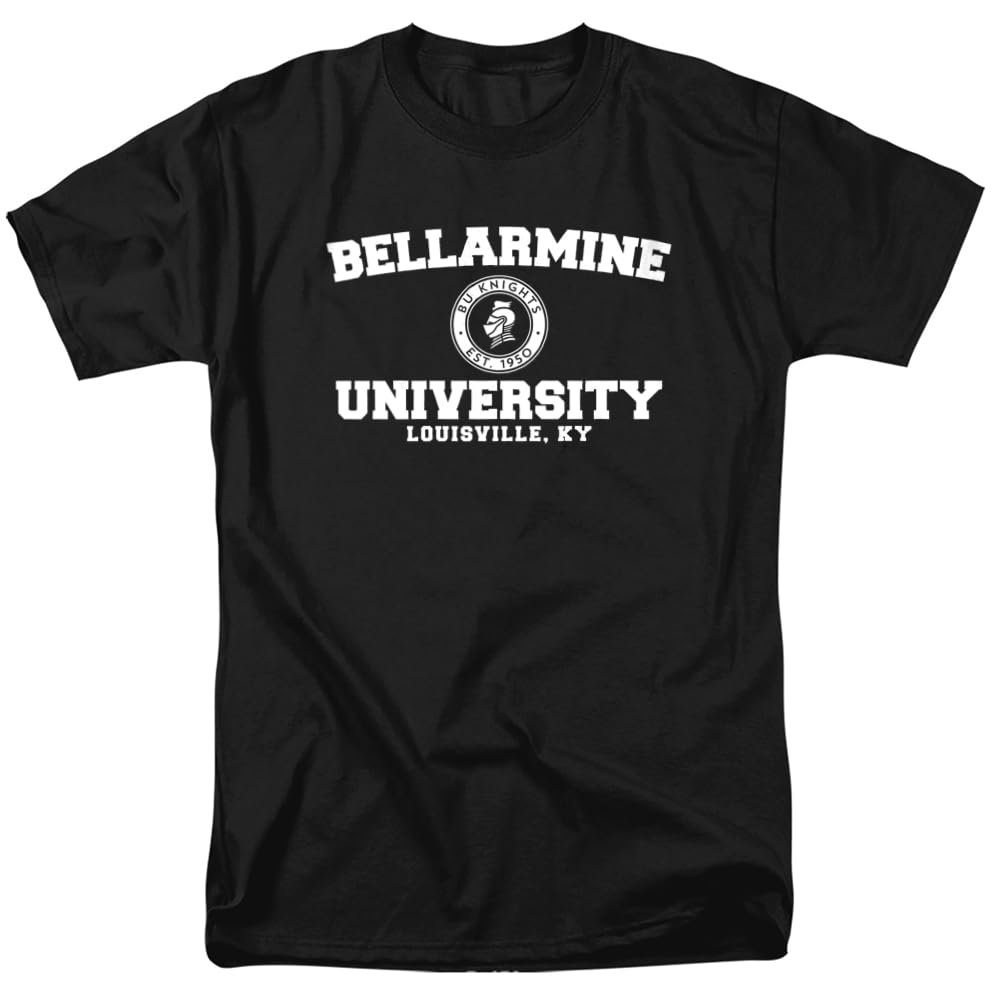 Bellarmine University Official Circle Logo Unisex Adult T-Shirt, Circle Logo, 4X-Large