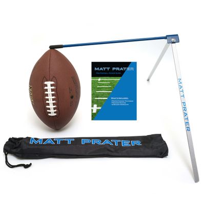 Murray Sporting Goods Matt Prater Premium Football Kicking Tee Holder - Football Training Accessory for Field Goal Kickers - Kicking Tee Storage Bag & Downloadable PDF Included