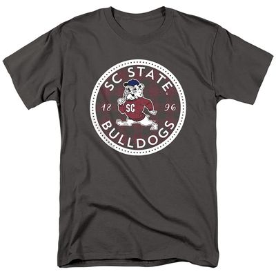 South Carolina State University Official Plaid Badge Unisex Adult T-Shirt, Plaid Badge, 5X-Large