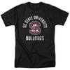 South Carolina State University Official Bulldogs Logo Unisex Adult T-Shirt, Black, 4X-Large view 1