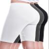 Design by Olivia Women's Basic Solid Active Yoga Biker Shorts 3PACK - Black/Charcoal/White 1X view 1