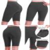 Design by Olivia Women's Basic Solid Active Yoga Biker Shorts 3PACK - Black/Charcoal/White 1X view 4
