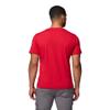 Columbia Mens Thistletown Hills Short Sleeve T-Shirt, Mountain Red, Small view 2
