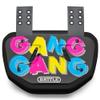 Battle Sports Novelty Football Back Plate  Hard Shell Lower Back Protector with Contoured Foam for High-Impact Protection - Adult, Gang Gang, Black view 1