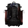 Boombah Catchers Superpack Hybrid Rolling Bat Bag - USA Black Ops Black/Royal Blue/Red - Wheeled & Backpack Version view 3