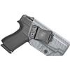 Amberide Glock 48 IWB Holster, Kydex-Boltaron Inside Waistband Holster for Glock 48 9mm, Quick Draw, Secure Retention, Adjustable 0-30 Cant view 1