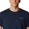Columbia Mens Thistletown Hills Short Sleeve T-Shirt, Collegiate Navy Heather, 5X view 4
