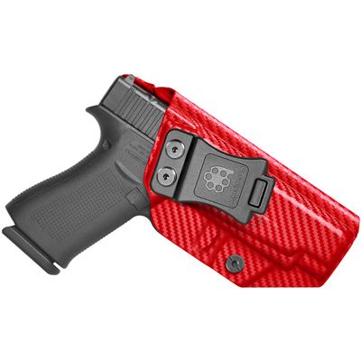 Amberide Glock 48 IWB Holster, Kydex-Boltaron Inside Waistband Holster for Glock 48 9mm, Quick Draw, Secure Retention, Adjustable 0-30 Cant
