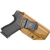 Amberide Glock 48 IWB Holster, Kydex-Boltaron Inside Waistband Holster for Glock 48 9mm, Quick Draw, Secure Retention, Adjustable 0-30 Cant view 1
