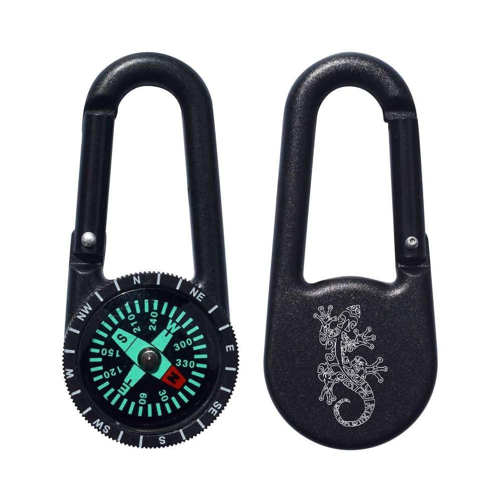Azeeda 'Gecko' Compass Keyring (KC00006813)