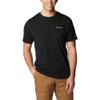 Columbia Mens Thistletown Hills Short Sleeve T-Shirt, Black, 5X Tall view 3