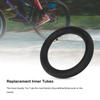 Bike Inner Tubes, 14x2.5 Bike Tube, Multi Size Wheel Replacement Inner Tubes for Electric Bike Motorcycle Rubber Inner Tube Curved Metal Valve Tube 14x2.5 view 2