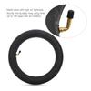 Bike Inner Tubes, 14x2.5 Bike Tube, Multi Size Wheel Replacement Inner Tubes for Electric Bike Motorcycle Rubber Inner Tube Curved Metal Valve Tube 14x2.5 view 4