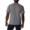 Columbia Mens Thistletown Hills Short Sleeve T-Shirt, City Grey Heather, 2X view 2