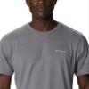 Columbia Mens Thistletown Hills Short Sleeve T-Shirt, City Grey Heather, 2X view 4