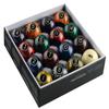 Koda Sports KBBM 2-1/4" Black Marbelite Swirl Complete Billiards & Pool Balls Set view 1