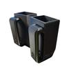 Double Magazine Pouch (OWB) for SIG P320 and P250, 9mm and .40 Cal Magazines, Adjustable Belt Loops fit: 1.5 inch, 1.75 inch, and 2 inch Belts view 2
